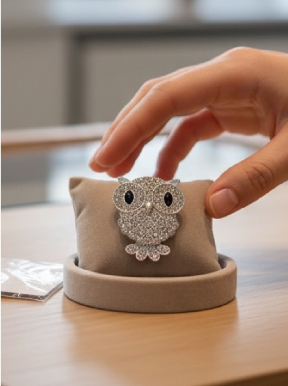 Bling Owl Brooch 🆕